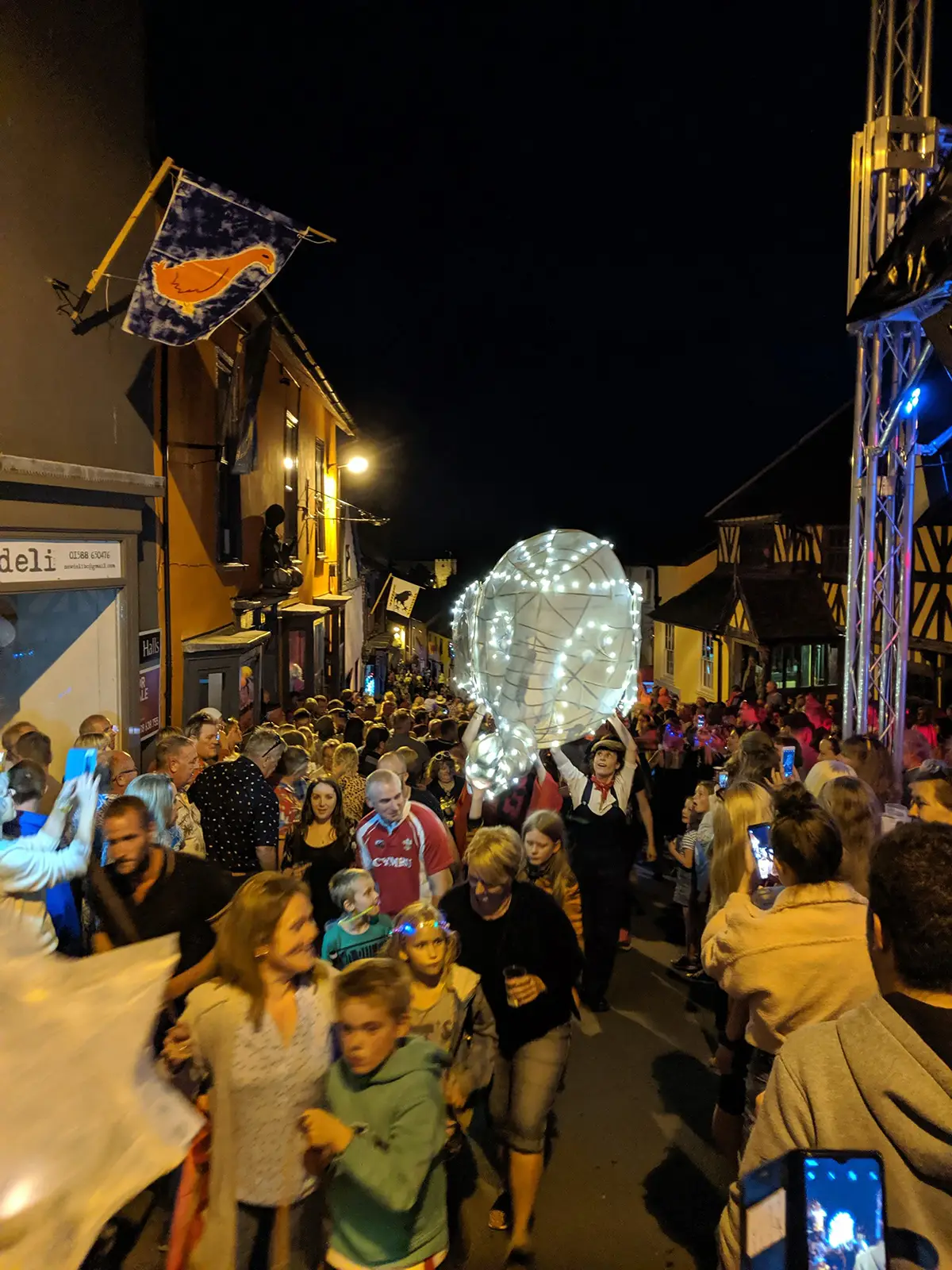 lantern parade bishops castle