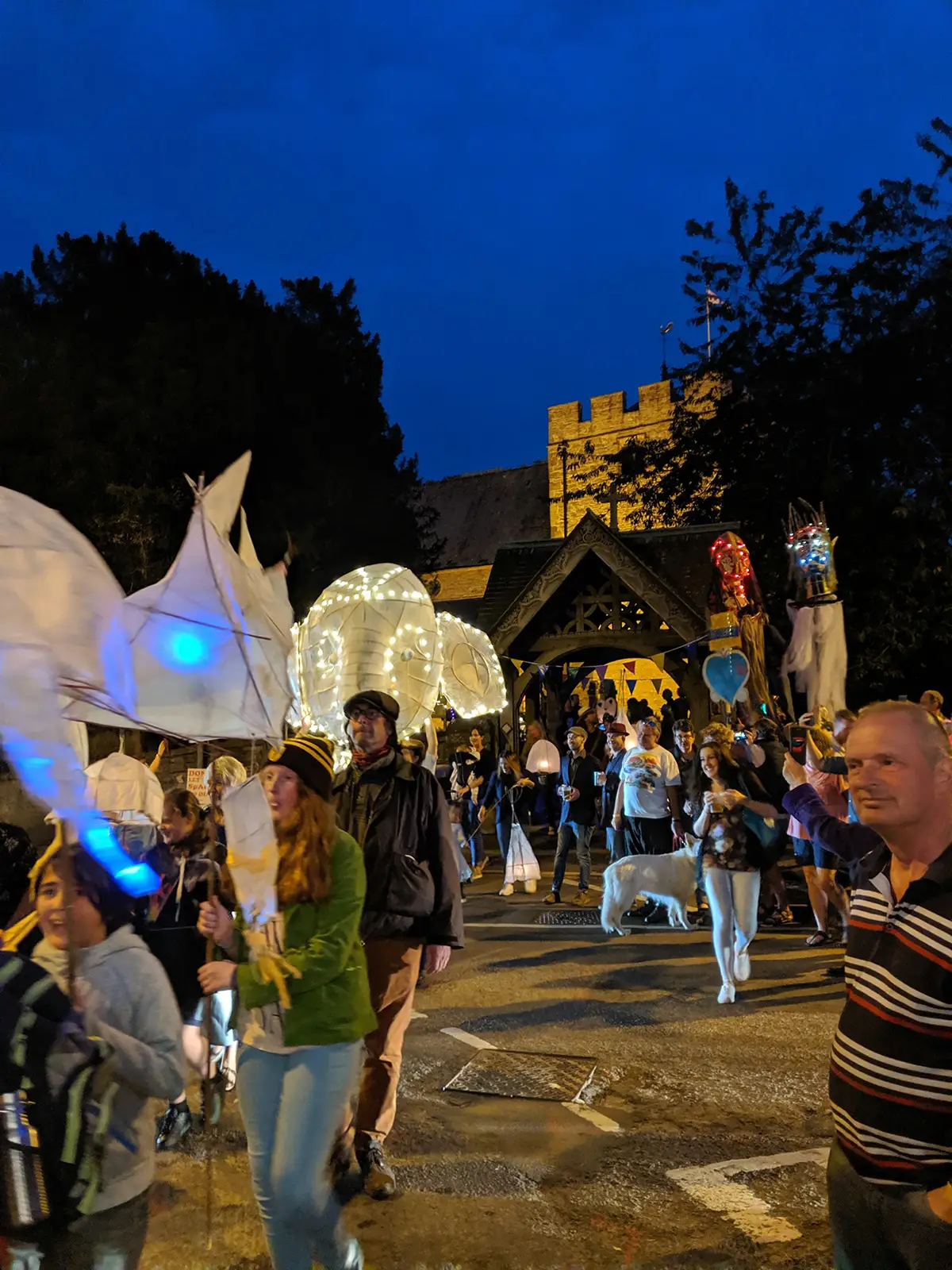 lantern parade bishops castle