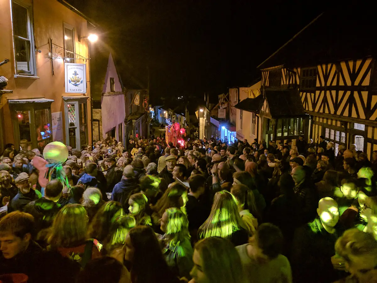 lantern parade bishops castle