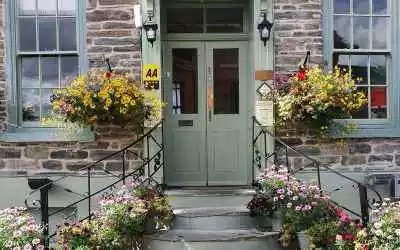 Hotel entrance